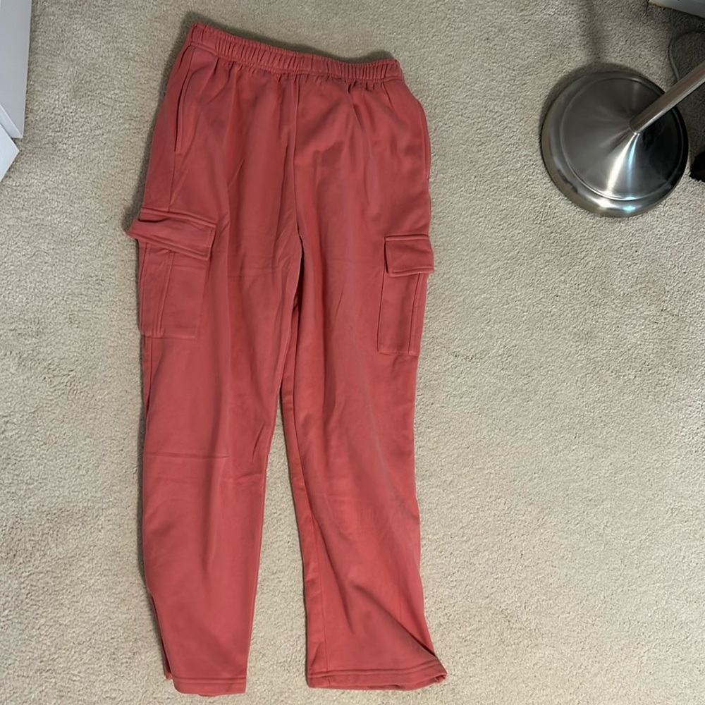 Coral Automet Cargo sweatpants size medium